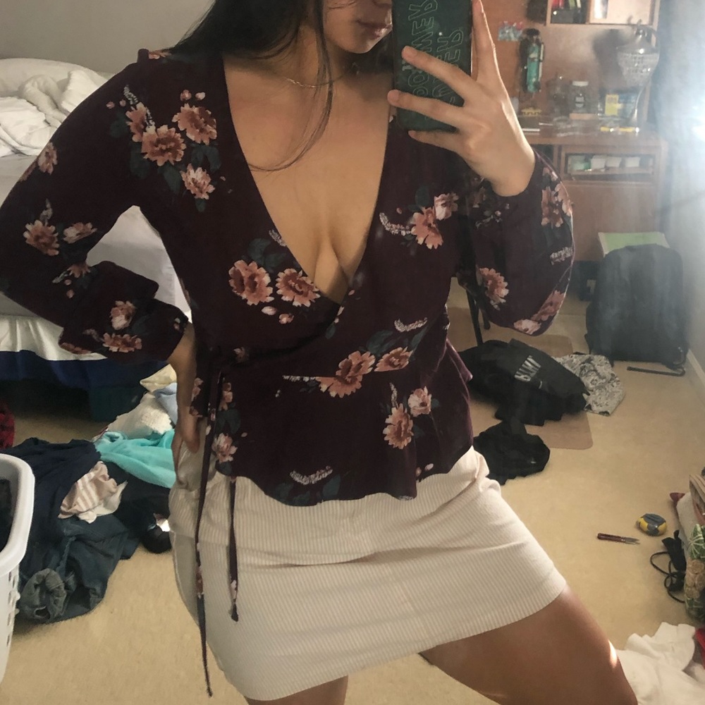 V-Neck Blouse Too